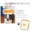 【 犬 おもちゃ 】iDog 厚切りトースト カシャカシャ入り アイドッグ