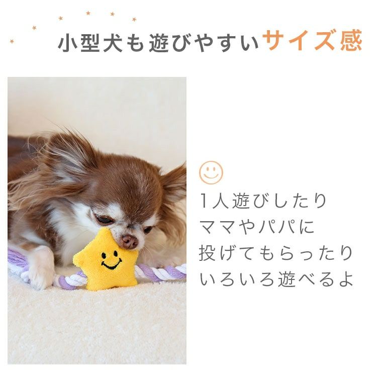 【 犬 おもちゃ 】iDog ひっぱりお星様 鳴き笛入り アイドッグ メール便OK