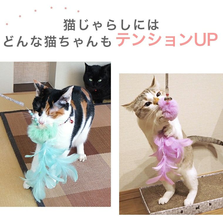 iDog＆iCat本店】iCat パステルふわもこじゃらし アイキャット-犬猫