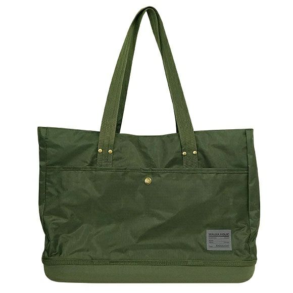 【 ペット用 キャリー 】IDOG&ICAT WALKA HOLIC セミハードボトム トートキャリーバッグ プレーンMサイズ