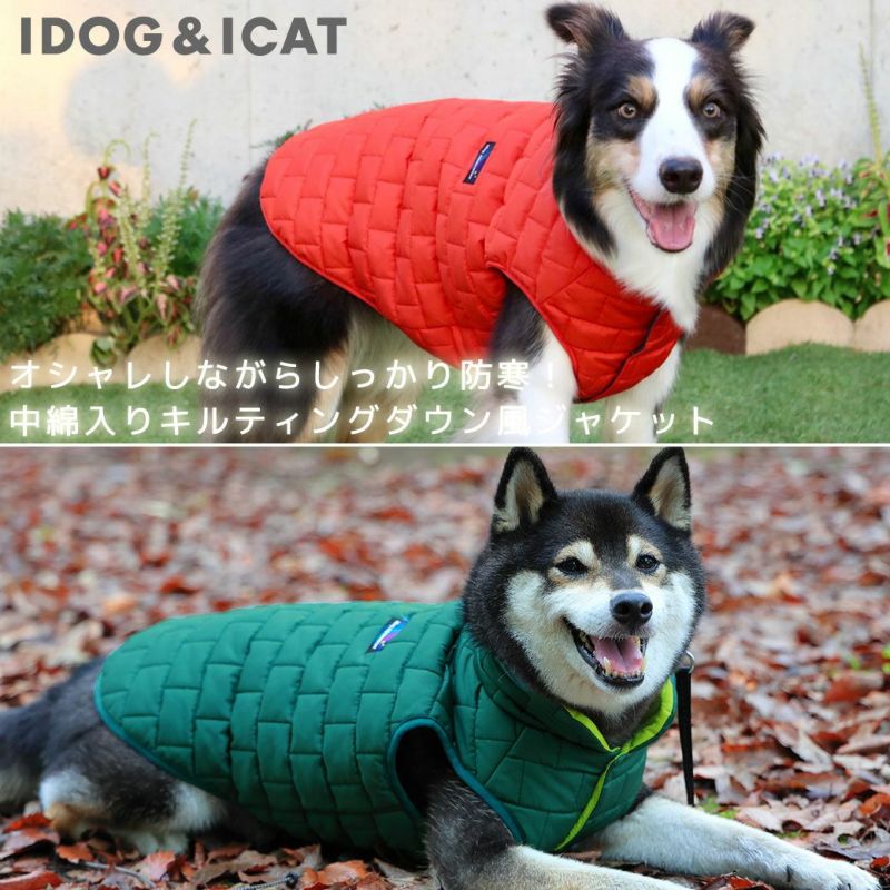 iDog 中大型犬用ダウン風ジャケット IDOG EQUIPMENT-犬猫ペット用品