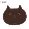 【 猫 トイレ 】iCat 砂取りマット キャットフェイス アイキャット