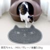 【 猫 トイレ 】iCat 砂取りマット キャットフェイス アイキャット