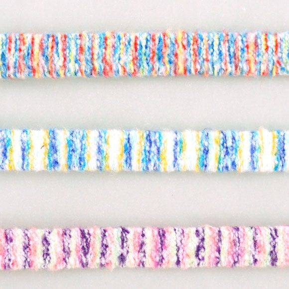 【 猫 首輪 安全 】iCat カジュアルカラー カラフルストライプ織紐 アイキャット メール便OK