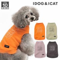 iDog裏起毛バックプリントタンク