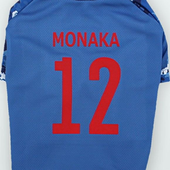 【 犬 服 春夏 】iDog カスタムプリント サッカーユニフォーム2020 メール便OK