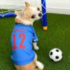 【 犬 服 春夏 】iDog カスタムプリント サッカーユニフォーム2020 メール便OK