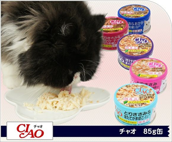 【 猫 キャットフード 】チャオ CIAO フレークタイプ 85g 24缶セット