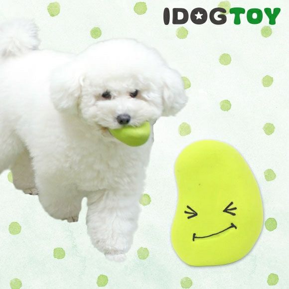 【 犬 おもちゃ 】IDOG&ICAT オリジナルラテックスTOY はじけるそらマメ