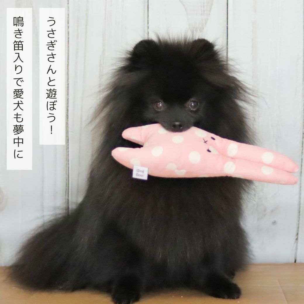 iDogfleurうさたん鳴き笛入りアイドッグ