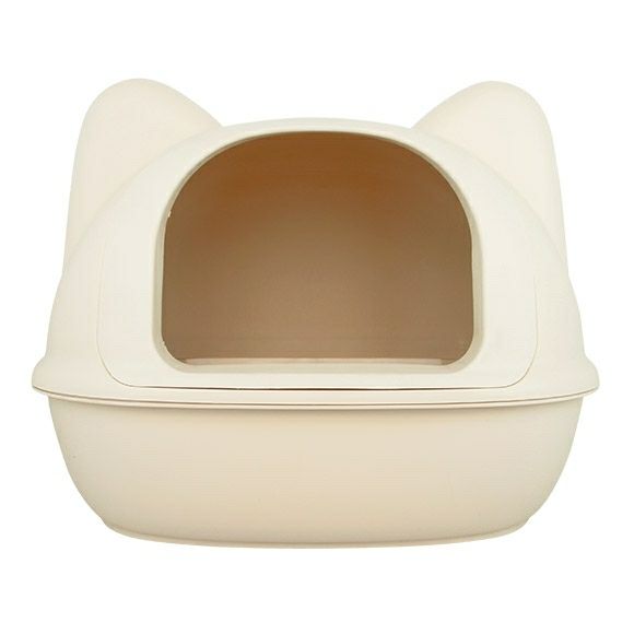 【 猫 トイレ おしゃれ 】iCat アイキャット オリジナル ネコ型トイレット スコップ付