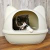 【 猫 トイレ おしゃれ 】iCat アイキャット オリジナル ネコ型トイレット スコップ付