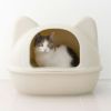 【 猫 トイレ おしゃれ 】iCat アイキャット オリジナル ネコ型トイレット スコップ付