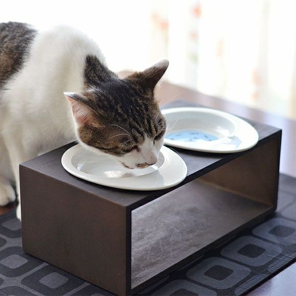 【 犬 猫 食器台 】iDog Living Keat キートスクエア2 Lサイズ フードボウル別売