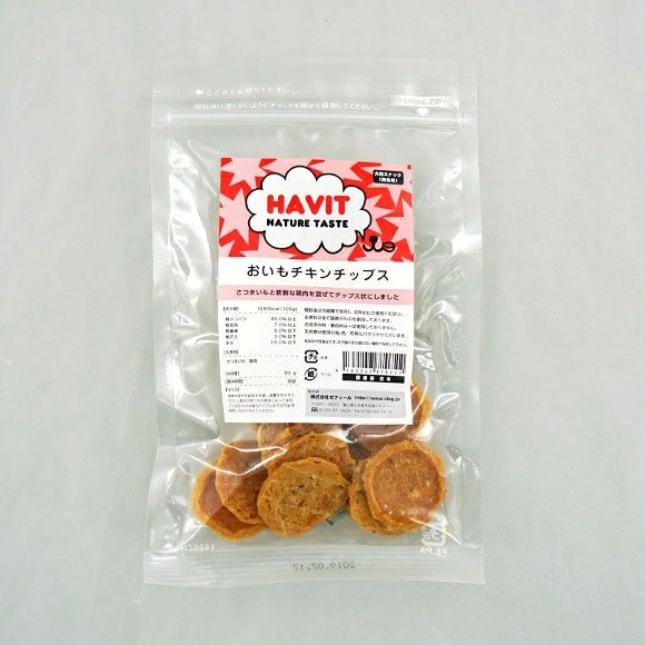 【 犬 おやつ 国産 】HAVIT ハビット おいもチキンチップス
