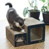 【 猫 爪とぎ 】iCat アイキャット オリジナル飛び出すつめとぎ ネコトンネル