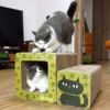 【 猫 爪とぎ 】iCat アイキャット オリジナル飛び出すつめとぎ ネコトンネル