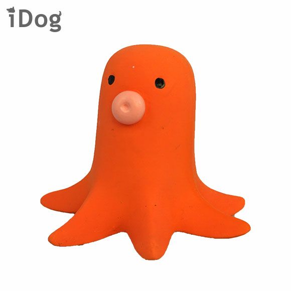 Idog Toy ラテックスtoy タコさんウィンナー Idog Icat 犬 おもちゃ