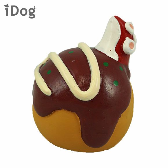 Idog Toy ラテックスtoy たこ焼き アイドッグ 犬猫ペット用品通販のidog Icat ペット 犬 おもちゃ