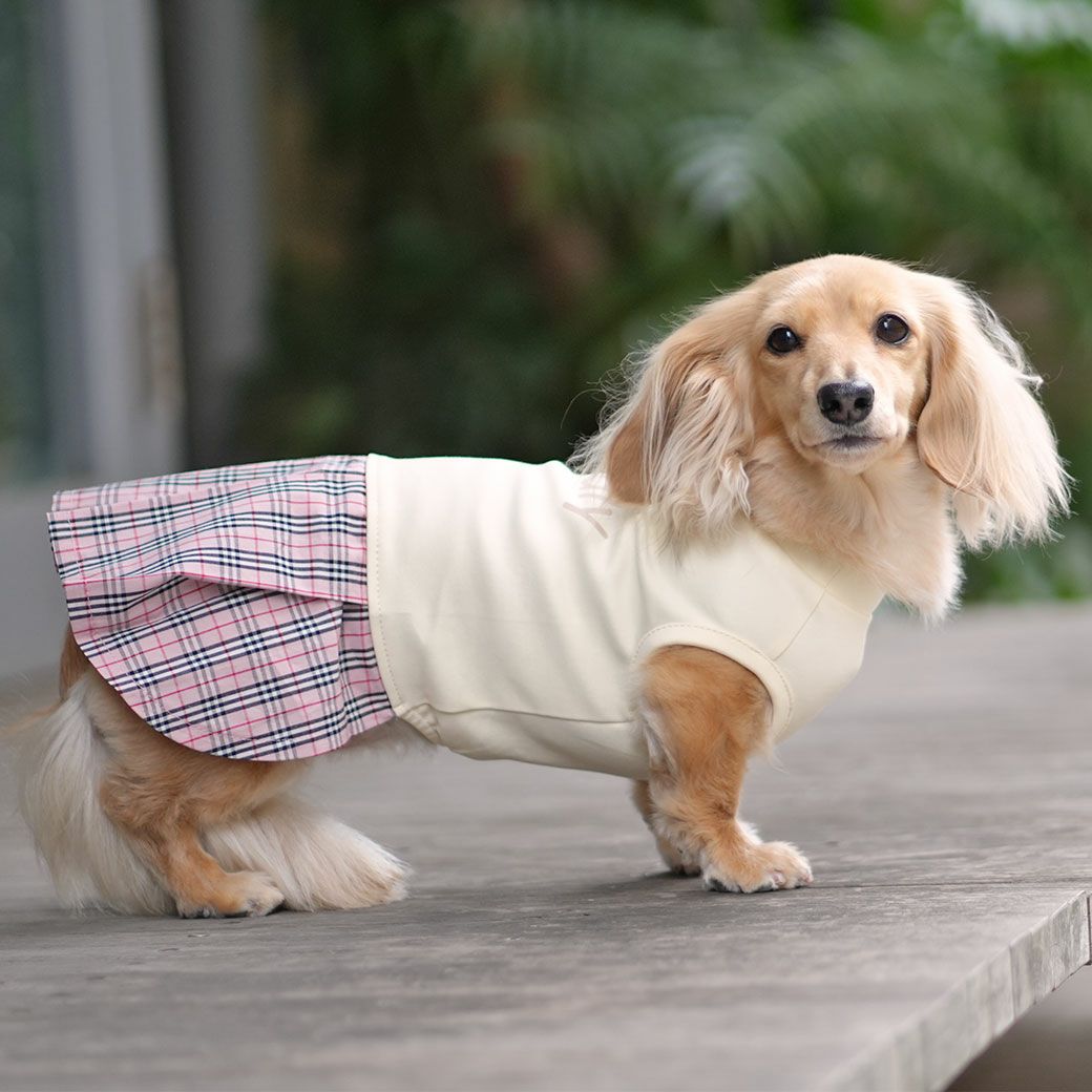 iDog 切替ボックスプリーツワンピ アイドッグ-犬猫ペット用品通販