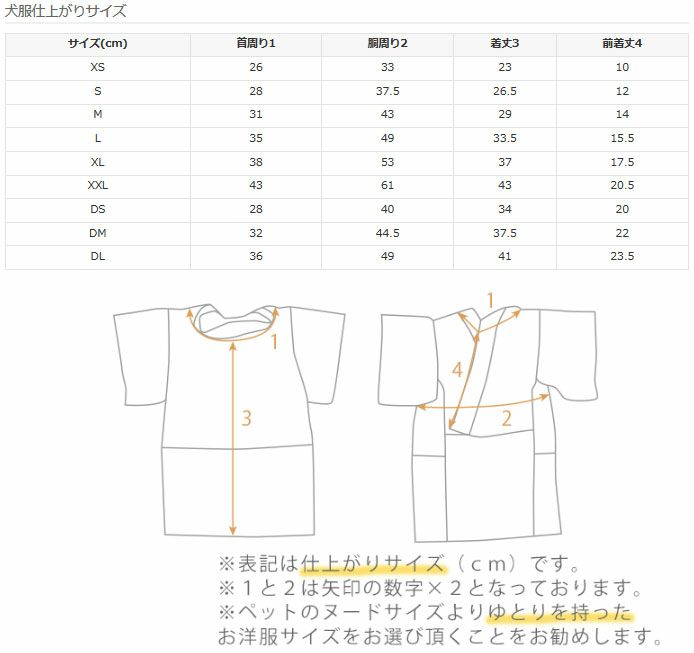 サイズ表