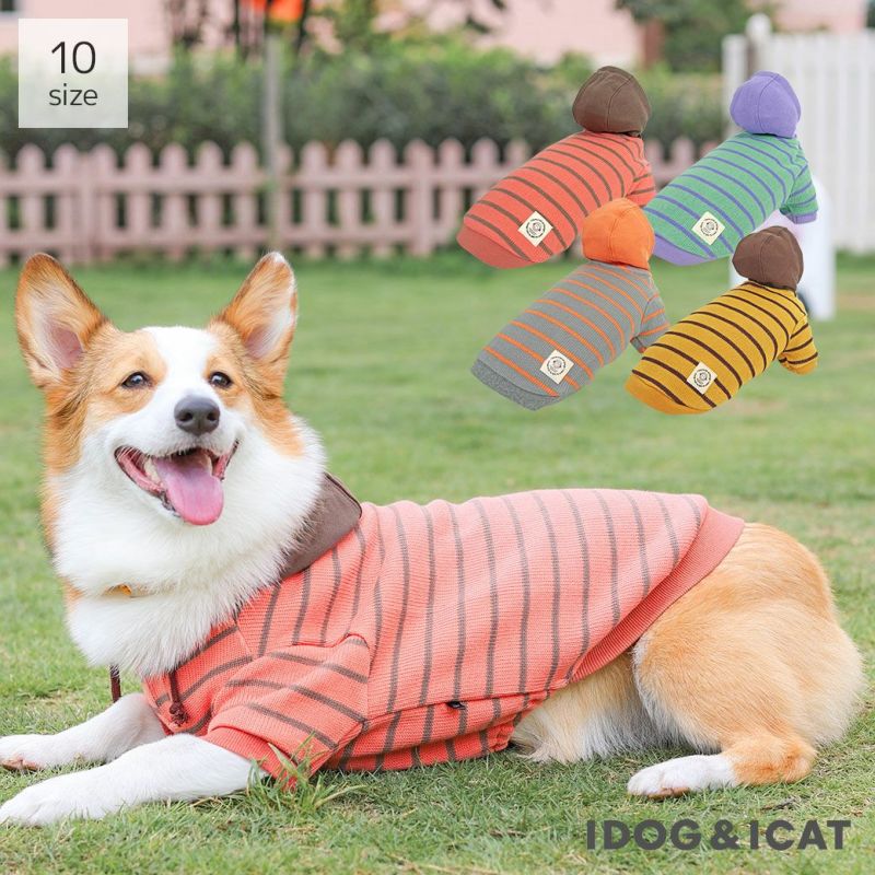 iDog ボーダーパーカー アイドッグ-犬猫ペット用品通販 IDOGICAT|ペット 犬 洋服