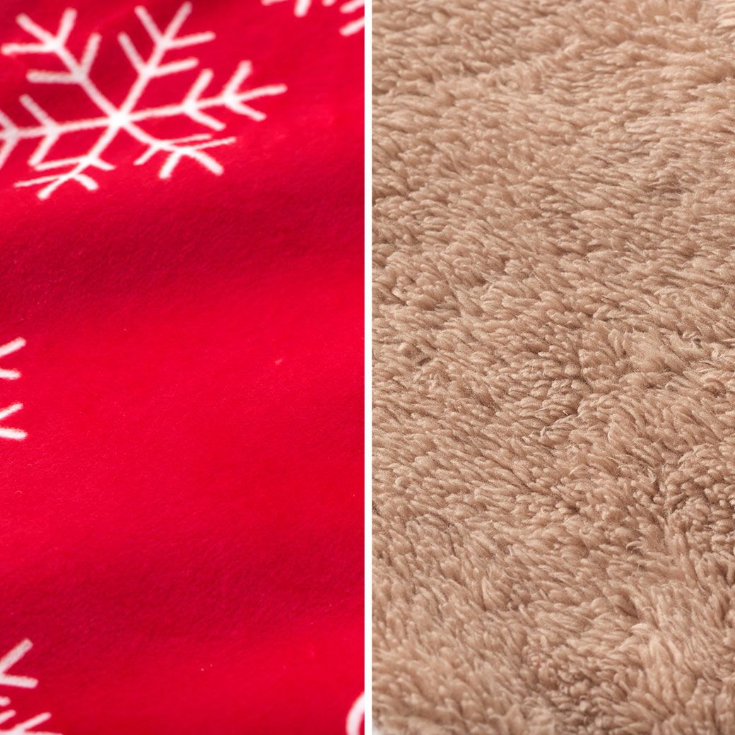 あたたかいフリース素材