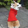コーギー犬にぴったり袖なしのアウターです