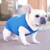 フレブル10.3kg(首38/胴56/丈34cm)のブランくんはブルー25のFを着用