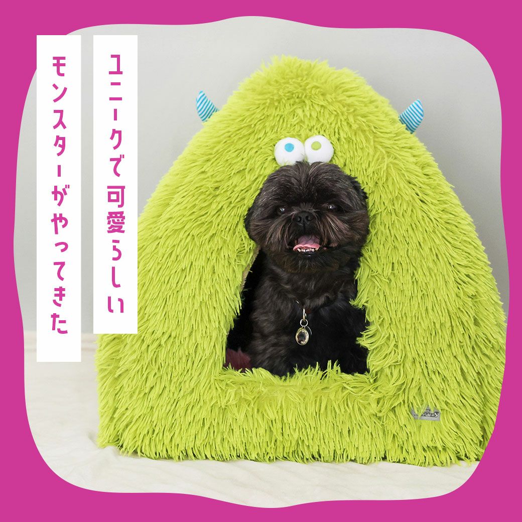 iDogにやってきたユニークなモンスターくん