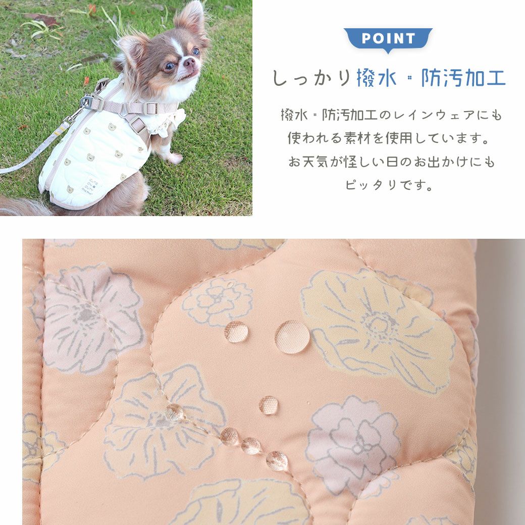 雪の日や寒い季節にもピッタリな愛犬用ハーネス