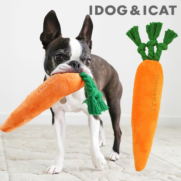 IDOG&ICAT ケリケリにんじん カシャカシャ入り-犬猫ペット用品通販 ...