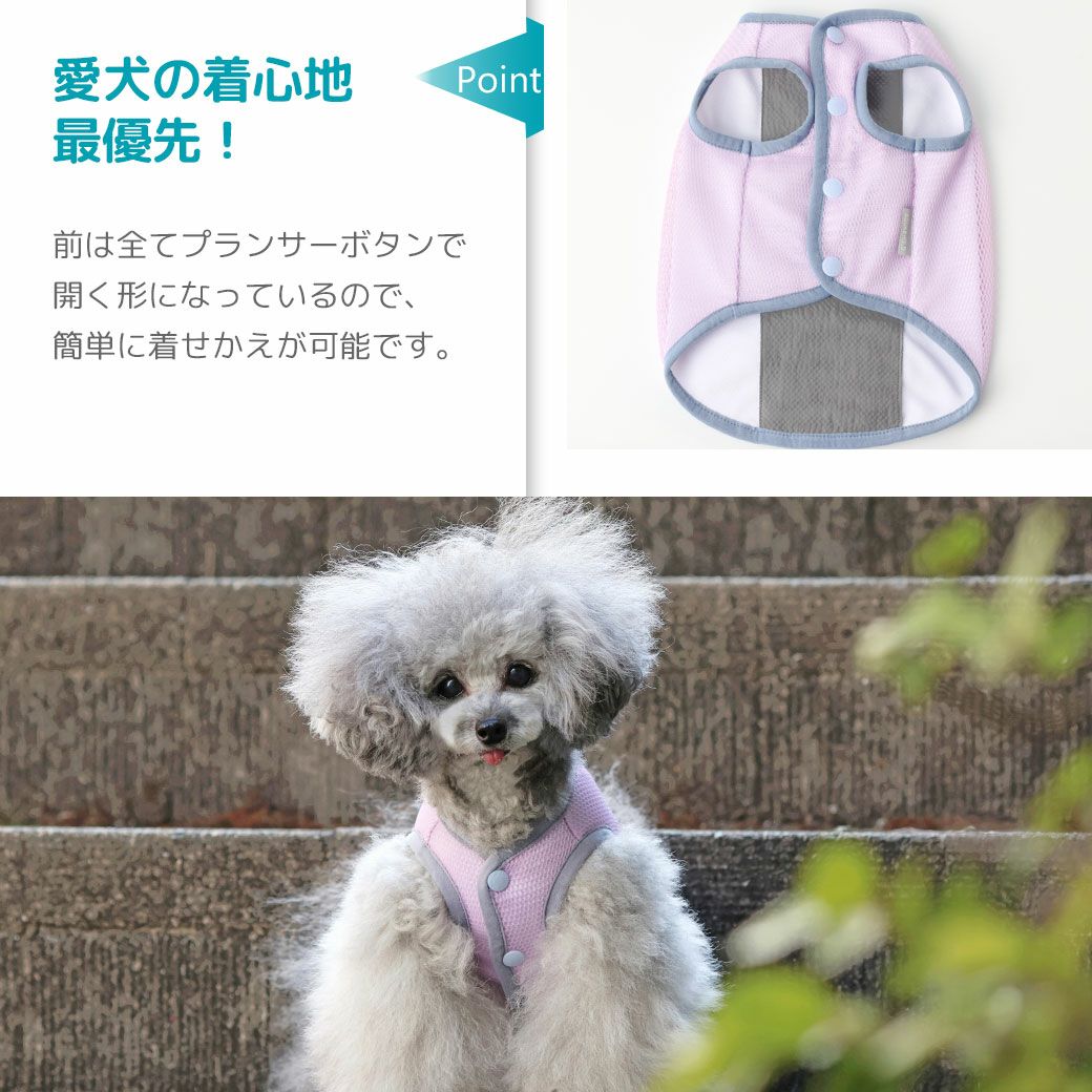 愛犬の着心地最優先