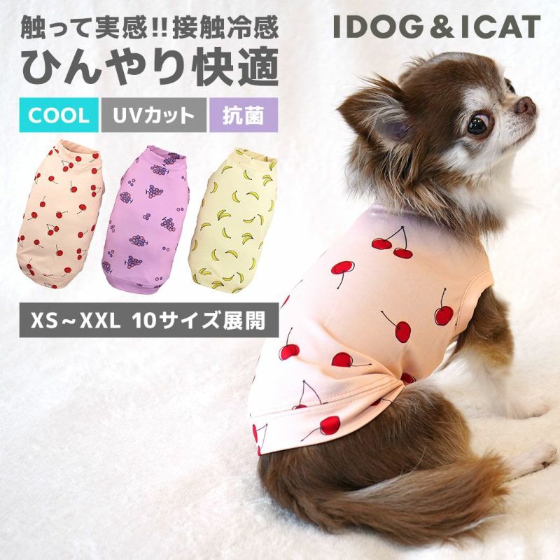 iDog COOL Chill フルーツタンク 接触冷感-犬猫ペット用品通販 IDOG&ICAT|ペット 犬