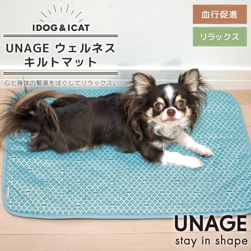 IDOG&ICATUNAGEウェルネスキルトマットアイドッグ。