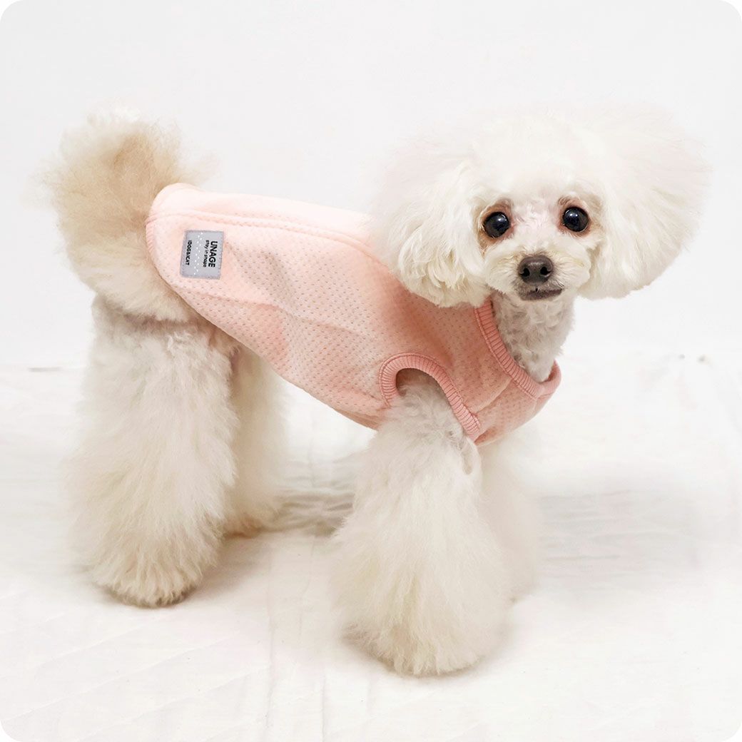 iDog UNAGE ウェルネスウェア 背中開き裏起毛タンク