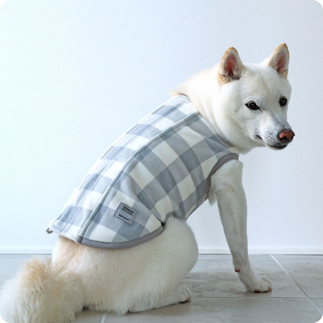iDog UNAGE ウェルネスウェア 背中開き裏起毛タンク