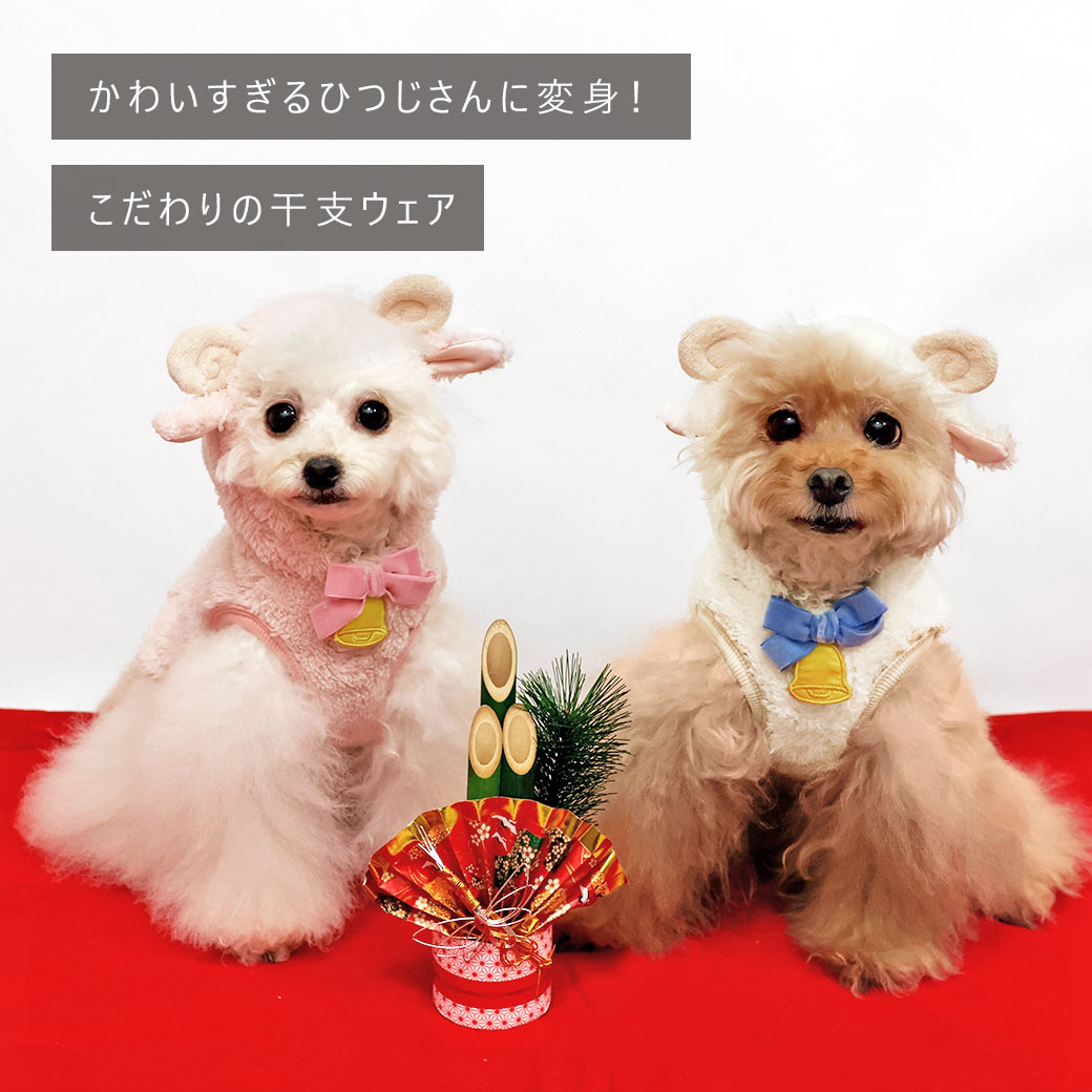 iDog干支のコスチュームお馬さんパーカーアイドッグ