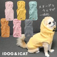 iDogフリーススヌードフーディアイドッグ