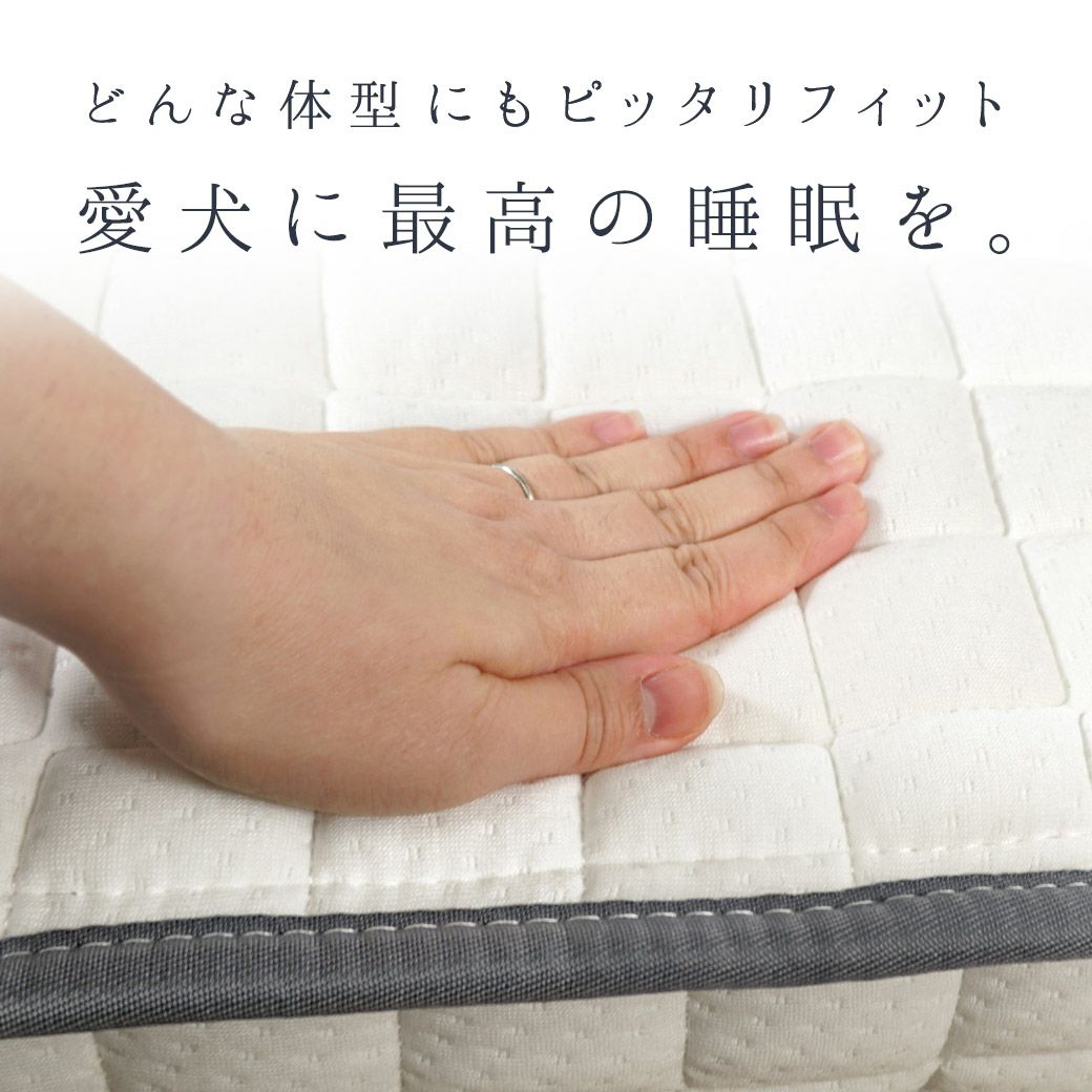 体圧分散性に優れたポケットコイルマットレス