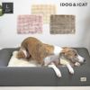 IDOG&ICATブロックファー敷パッドLサイズ滑り止め付きアイドッグ