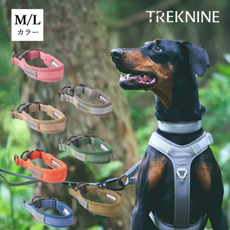 【60％OFF】 iDog TREKNINE|カラー|ダブルリングメッシュパッド M/Lサイズ 指輪・リング