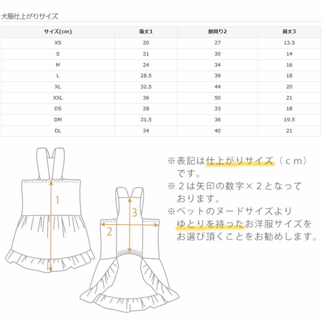 サイズ表