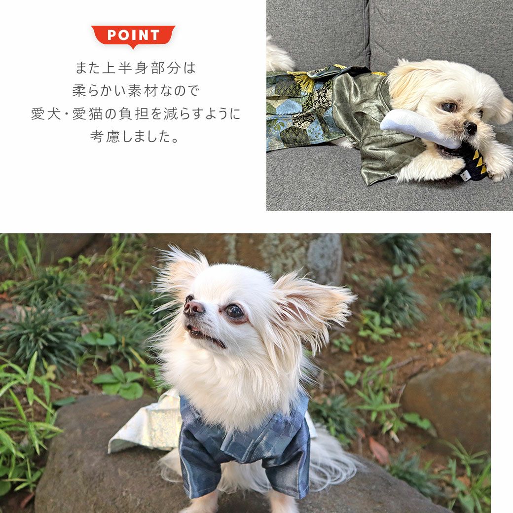 愛犬・愛猫への負担は少なくより煌びやかに