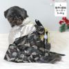 シーズー5.4kg(首26/胴38/丈38cm)のつぶくんは亀甲×鶴松のLを着用