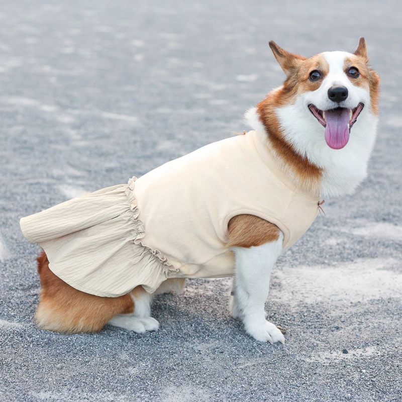 iDog ギャザースカートワンピ アイドッグ アイドッグ-犬猫ペット用品