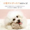 咥えやすいように紐を付けました