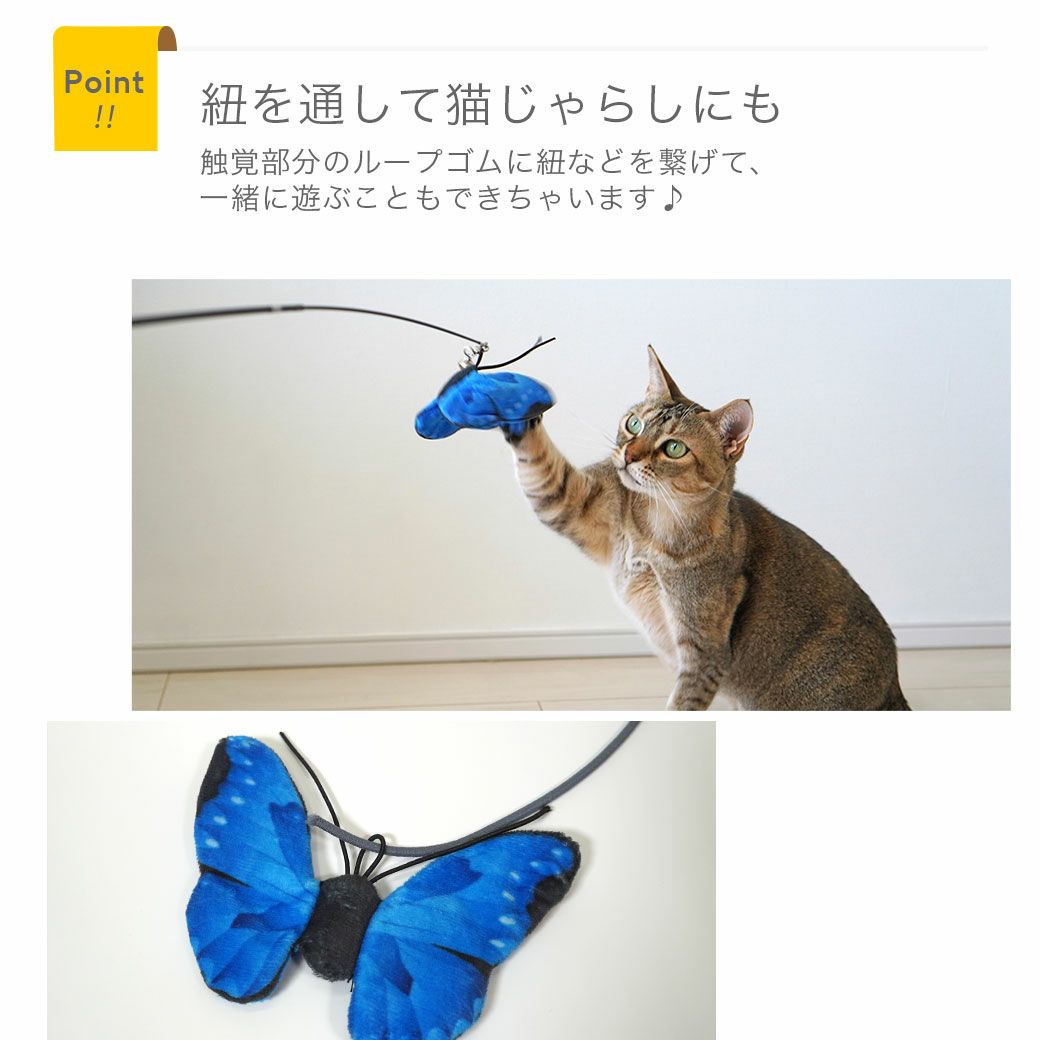 ループに紐を通せば猫じゃらしにも
