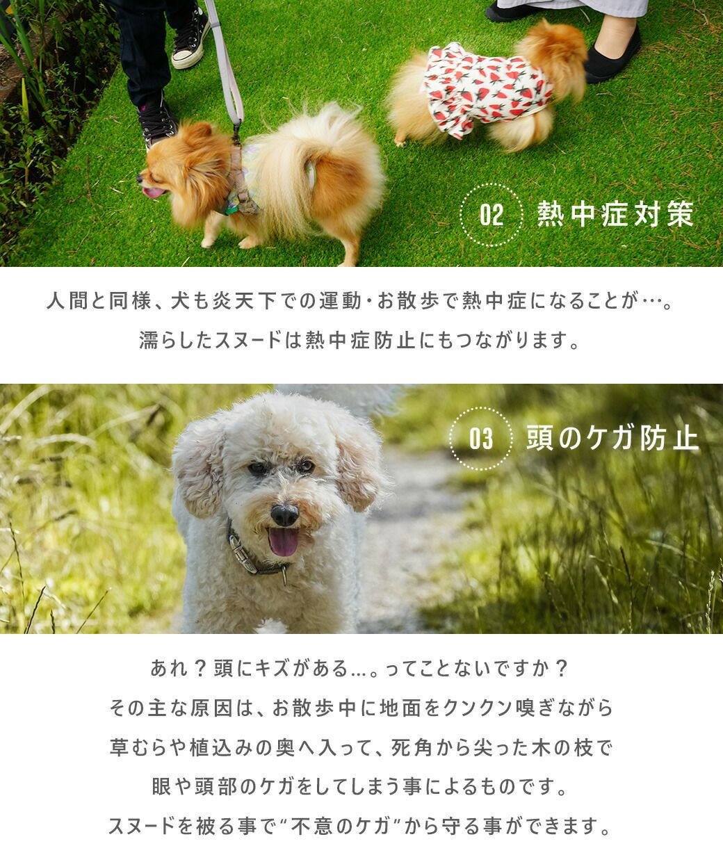 メッシュスヌードどんな時にいいの？
