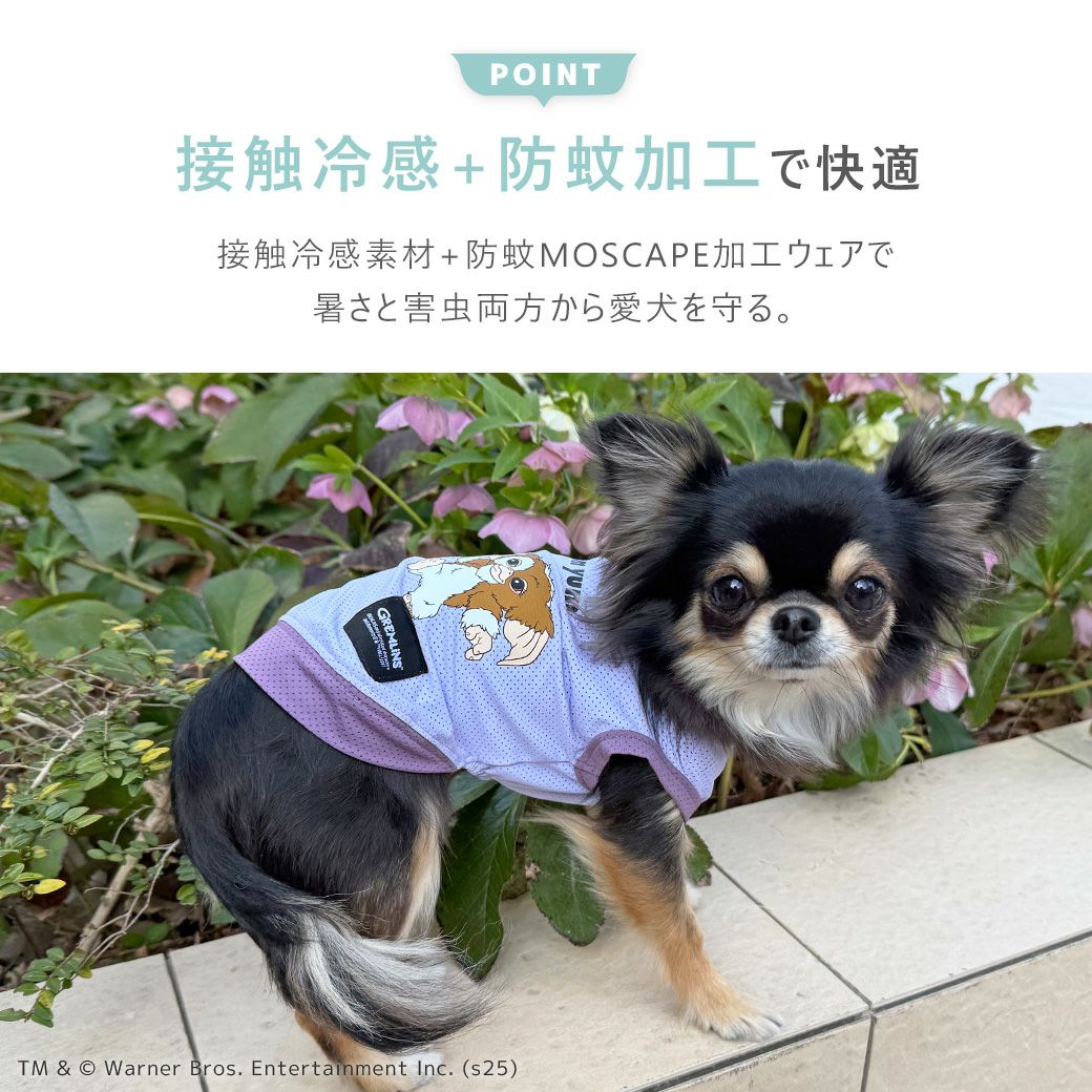 iDogCOOL+MOSCAPEGREMLINSギズモのメッシュタンクアイドッグ